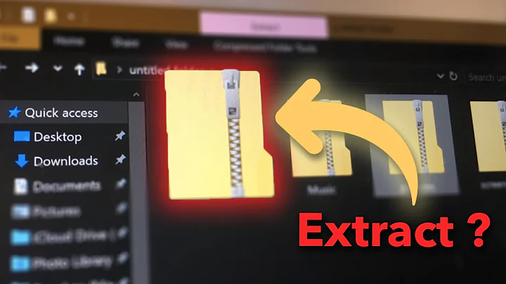 How to extract Zip files on PC? #zipfile