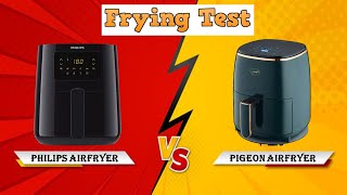 Philips Airfryer vs Pigeon Airfryer - which is a better fryer? Which one to buy? FRYING TEST