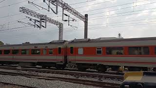 128次PP自強號E1000型推拉式(通過二水車站北) (魚尾板)
