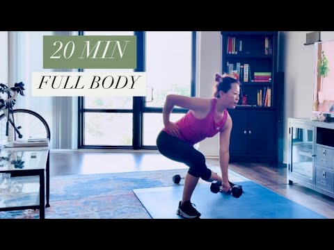 20 MIN FULL BODY TONE & STRENGTH WORKOUT - YouTube