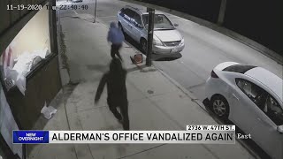 Chicago Ald. Lopez’s office vandalized again, third time this year