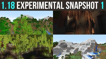 Minecraft 1.18 Experimental Snapshot 1 - Mob Spawning Changed Forever?