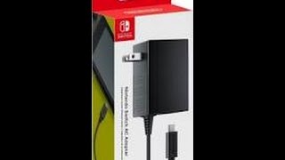 Nintendo Switch AC Adapter Unboxing (Official Licensed Product)