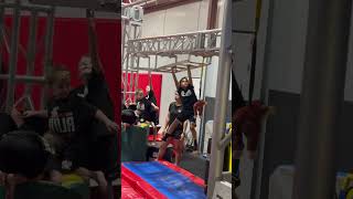 Watch my little ninja conquer obstacles and unleash their inner warrior at their first Ninja class!