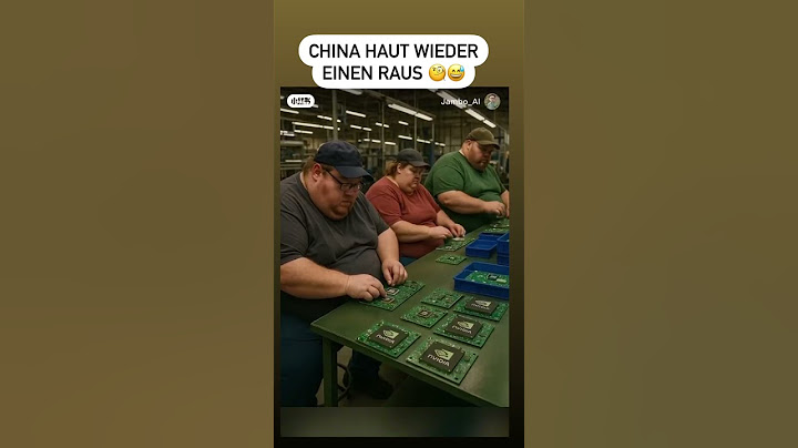 So würde die Produktion in den USA aussehen. 😵China Meme!🔥