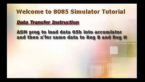 Data Transfer Instruction 1