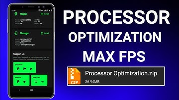 PROCESSOR OPTIMIZATION ! BOOST PERFORMANCE ! MAX FPS ! FIX LAG - NO ROOT