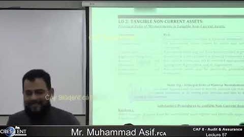 CAF 08 | AUDIT | LECTURE # 57 |BY SIR ASIF | SEPTEMBER 2024 ATTEMPT