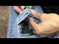 HOW TO: DISTRESSED DENIM JEANS (EASY) | DIY TUTORIAL | ORIGINAL