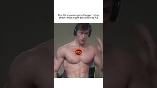 Get the mad ai app and never miss a gym day #viral #funny #app
