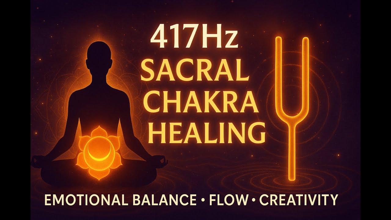 Unlock Sacral Chakra with 417Hz Tuning Fork for Emotional Balance ...