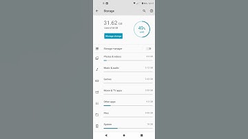 Where is the file manager for Moto G Power?