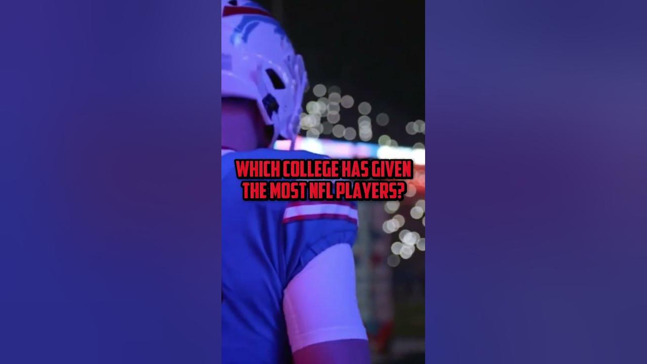 Which College Has Produced The Most NFL Players sports viral nfl which-college-has-produced-the-most-nfl-players-sports-viral-nfl