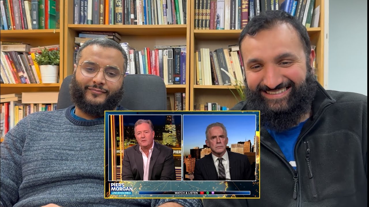Reacting to Piers Morgan Jordan Peterson interview with @MohammedHijab
