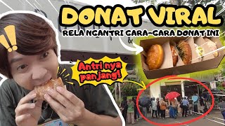 Donat Viral Banget Antri 1 Jam Pake Labu Jepang?