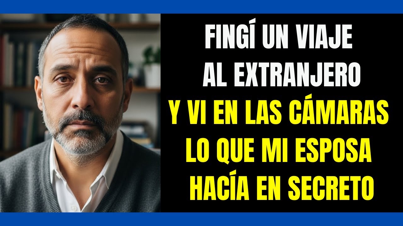 Dije que estaría fuera del país y dejé todo en silencio… hasta que mi ESPOSA cruzó el límite