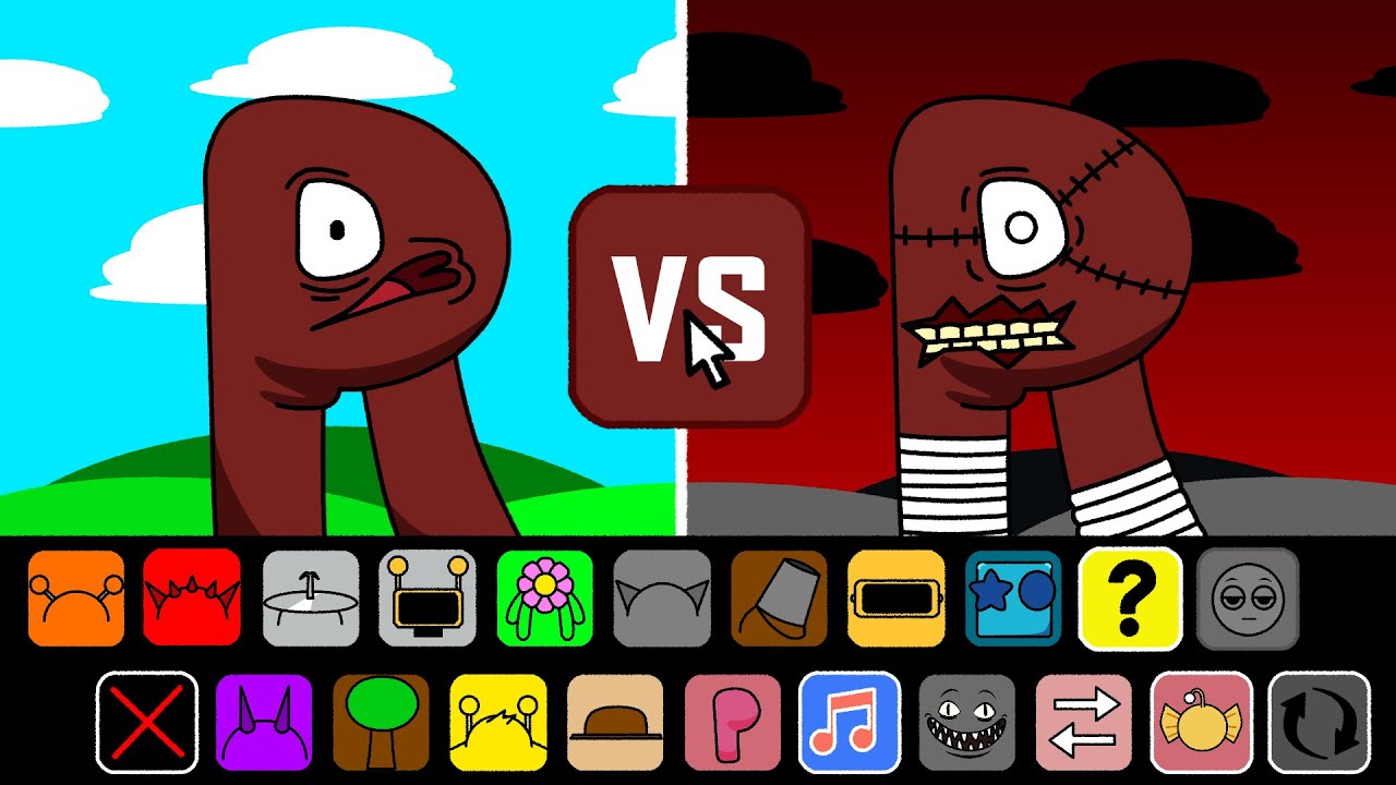 Alphabet Lore R Sprunki My Sprunki OC R VS Phase 2 (from Alphabet Lore) - YouTube