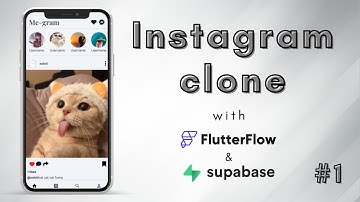 Build a Stunning Social Media App with #flutterflow  and #supabase  (Part 1)