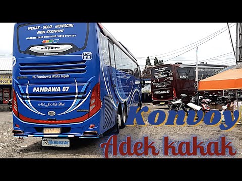 Baby Giant Psg Sudah Ngeline Lagi...konvoy Tronton Pandawa 87 Meninggalkan Terminal Ngadirojo - Youtube