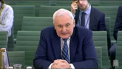 BrExit: Good Friday / Belfast Agreement & WA Irish Protocol, (Backstops) - Bertie Ahern, 13 Feb 2019