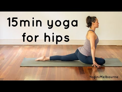 15min Yoga For Hips | Deep Stretch U0026 Release |