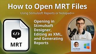 How to Open MRT Files (Stimulsoft Report)
