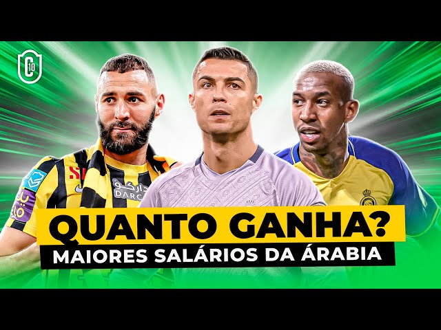 Os 10 maiores salários da Liga Profissional Saudita