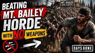 Can You Beat Mt. Bailey Horde With No Weapons?