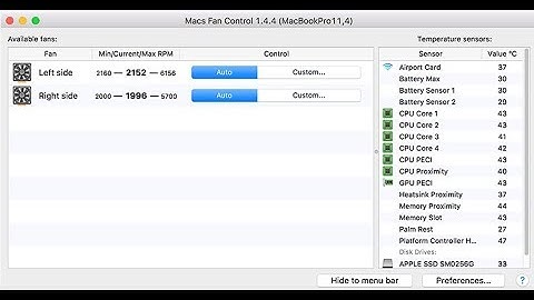 How to Adjust Mac Fan Speed Manually with Macs Fan Control