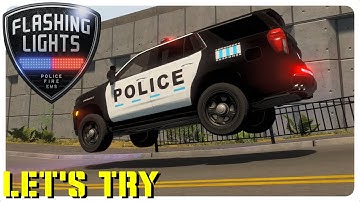 Had to Much Fun Trying Flashing Lights