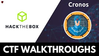 HackTheBox Cronos | SQL Injection | CTF Walkthrough #29