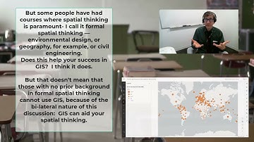Does GIS help you think spatially?  And does spatial thinking enhance your success in GIS?