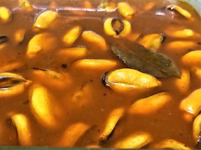 Cómo hacer conserva casera de mejillones en Escabeche. - Pandebroa