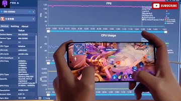 Samsung Galaxy S21 Ultra Extreme Game Frame Rate Immersive Test