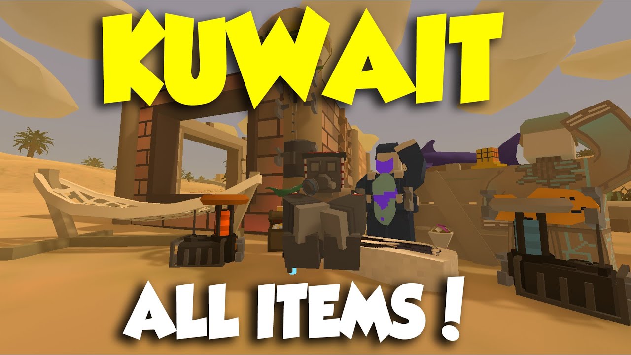 - All Kuwait Map + IDs! (Clothing, Buildables, Etc.) -