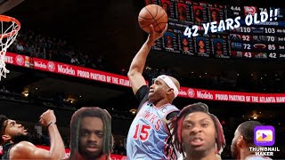 THIS OLD WITH BOUNCE!! Ki & Jdot Reacts to Old man dunks but they get increasingly more impressive
