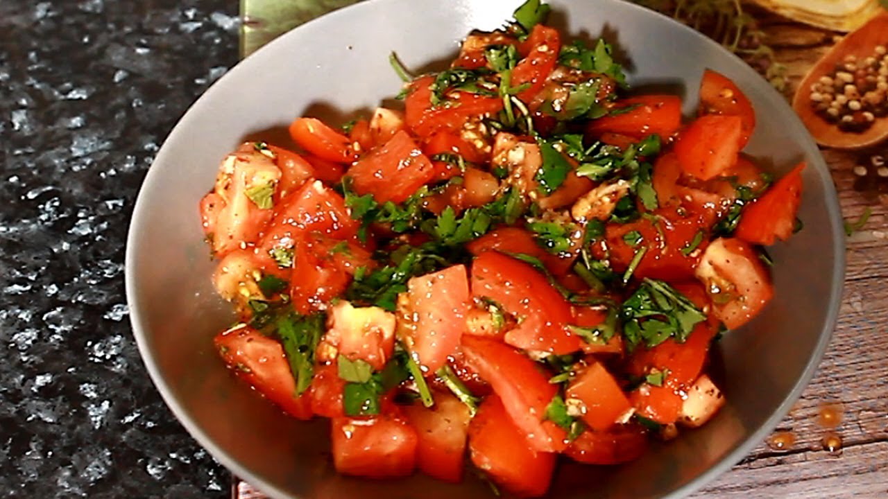 Eat Garlic Tomato Salad For 10 Days on See What Happen To You Body !! | Chef Ricardo Cooking