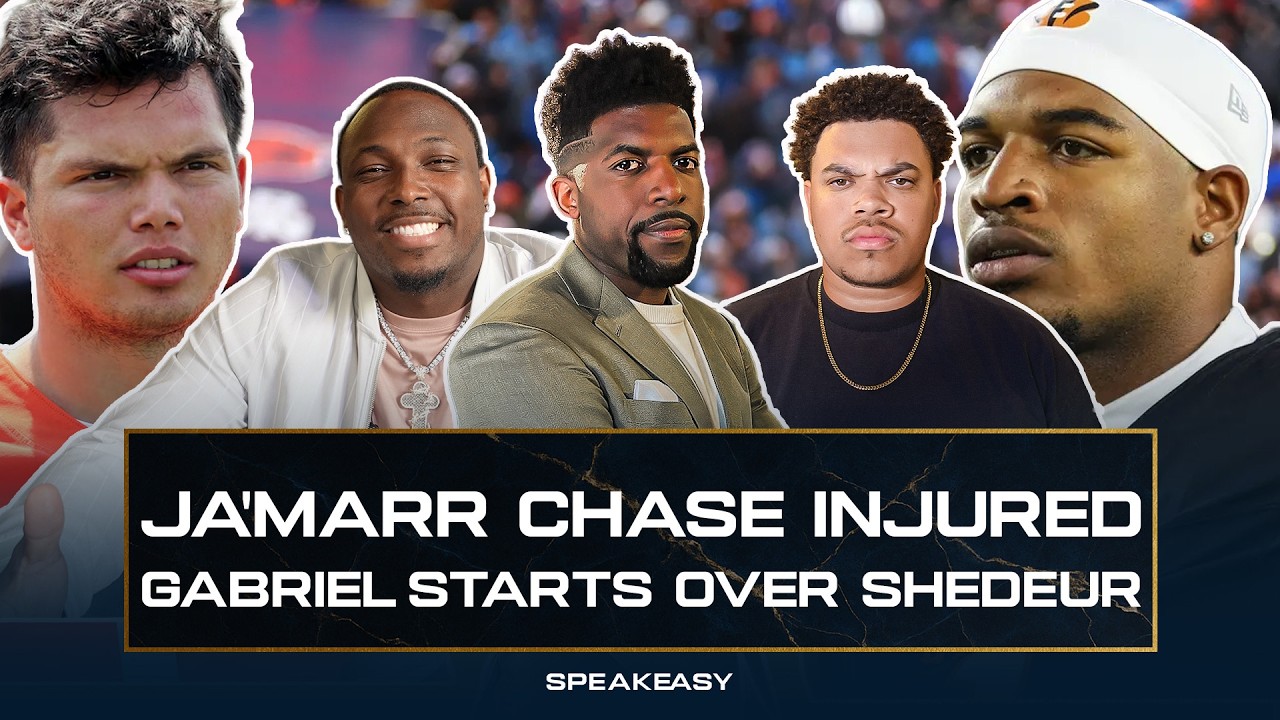 Acho, Shady & Carebear React To Chase’s Injury, Shedeur’s Future, Jalen Hurts In Trouble? & MORE!