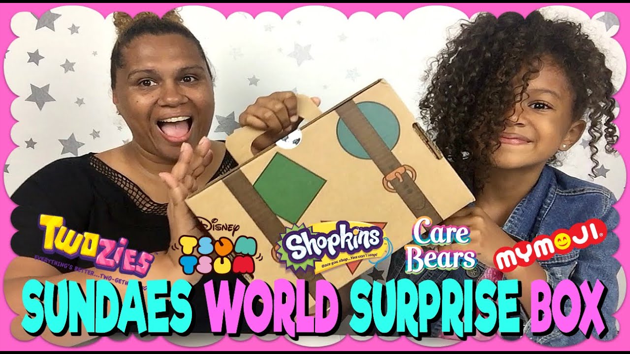 Sundae's World Surprise Toy Box July ~ Surprise Eggs and Blind Bags ~ Gabriella Damaris Show