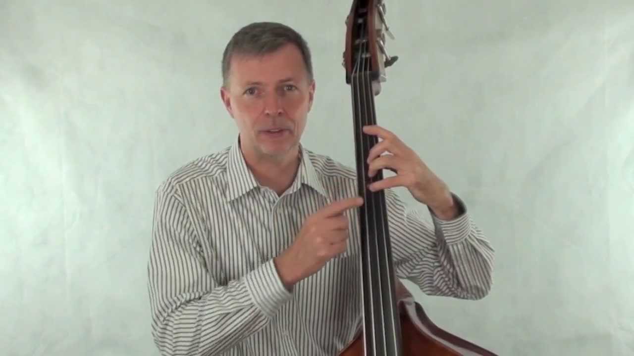 Geographie auf dem Kontrabass