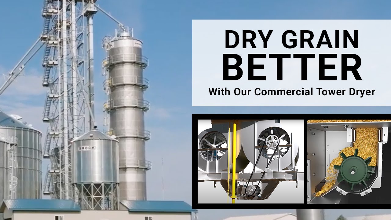 Brock BCT (Brock Commercial Tower) Dryer Animation YouTube