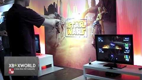 Star Wars Kinect, Pod Race gamescom 2011, Microsoft Play Day