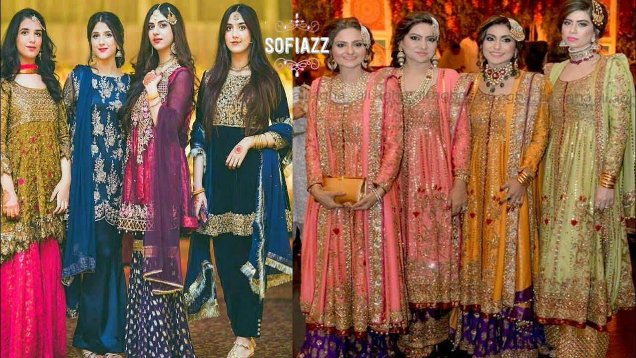 Latest and Stylish Wedding Dresses for Sister and Brother weddings