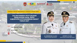 [LIVE] PEMBUKAAN FORUM LINTAS PERANGKAT DAERAH TAHUN 2026
