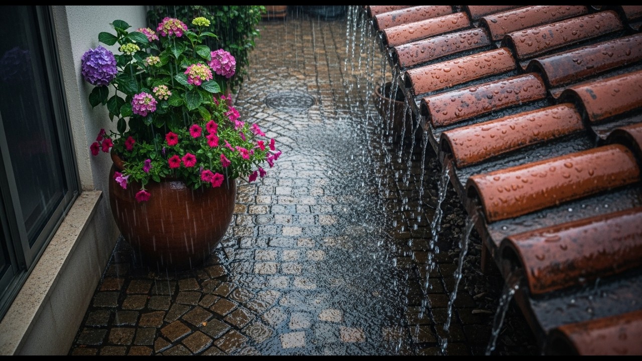 Old House Night Rain | Sleep ASMR Live