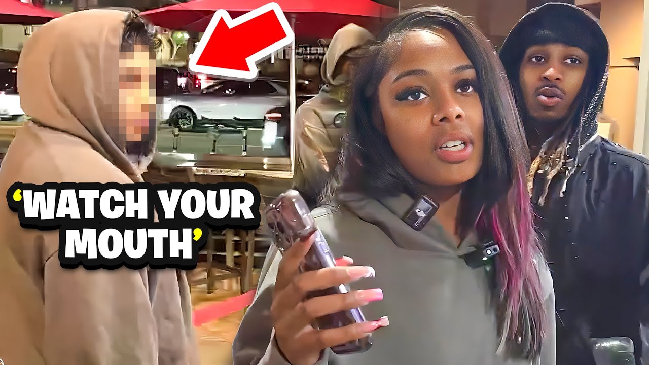 DDG & Zoe Spencer Got PRESSED By A Hater...