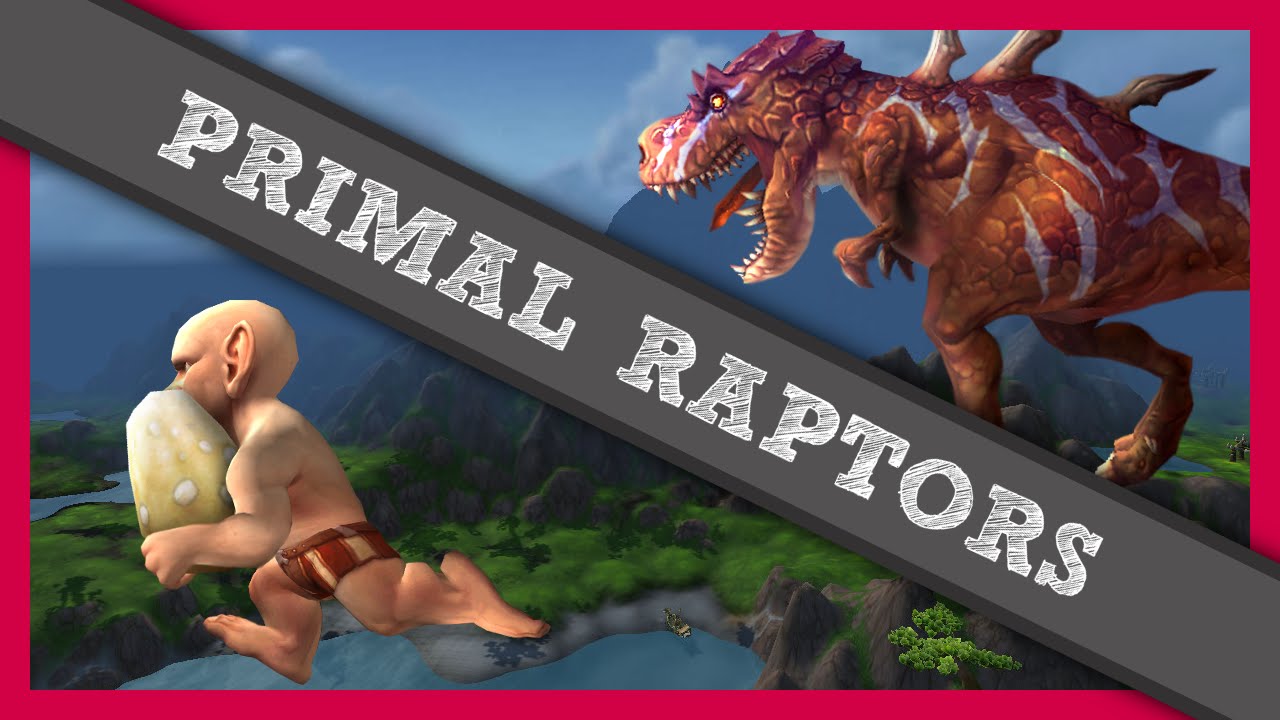Red, Green & Black Primal Raptor | Mount Guide