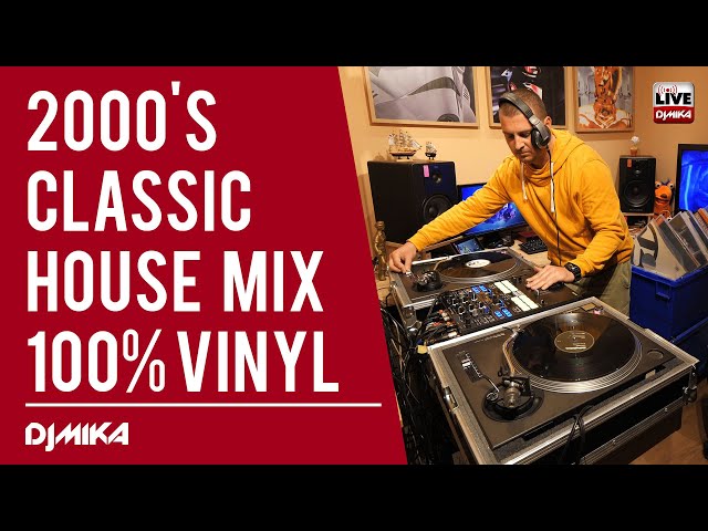 2000s Classic House u0026 Club Mix - 100% VINYL ONLY class=