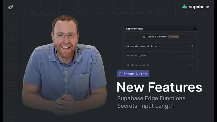 New Feature: Supabase Edge Functions & Secrets
