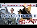 The astounding F-35 Lightning II demonstrated by Maj. Kristen Wolfe